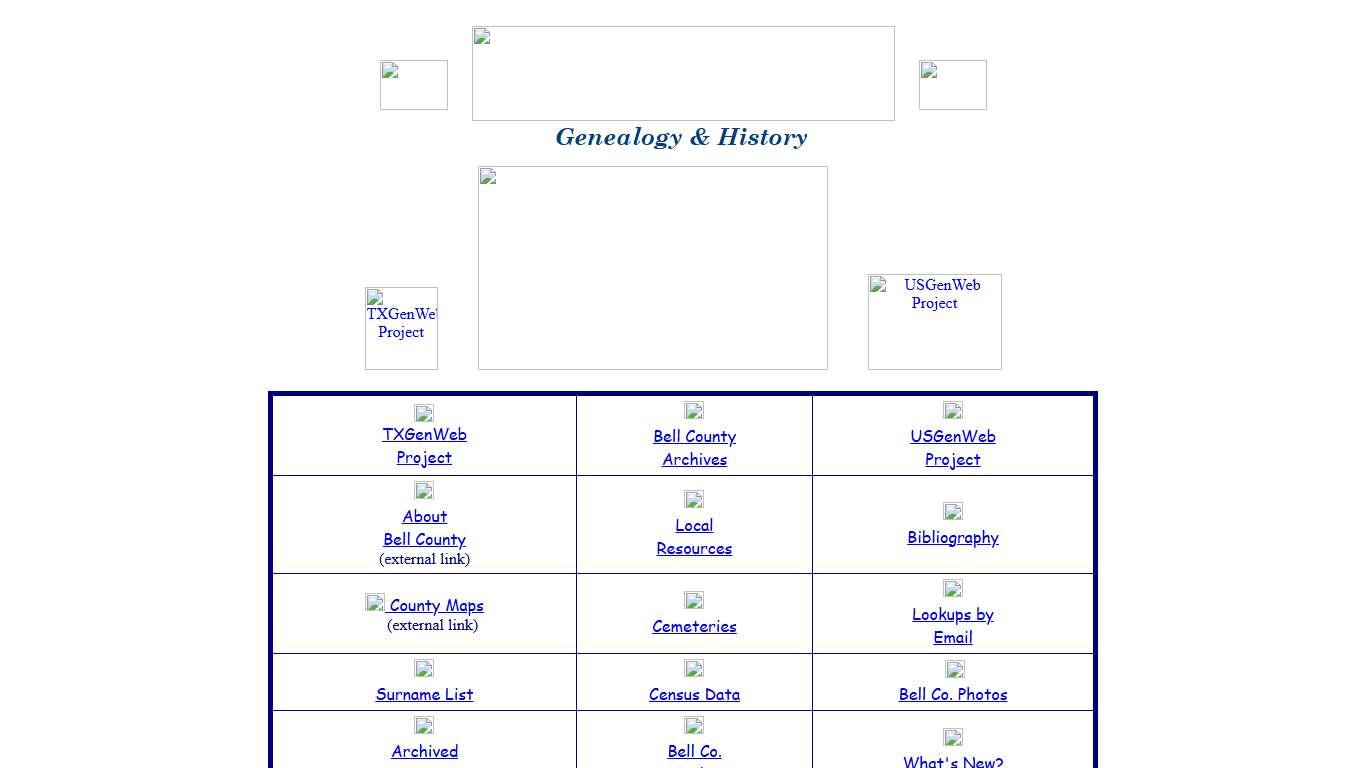 Bell County, Texas Genealogy And History